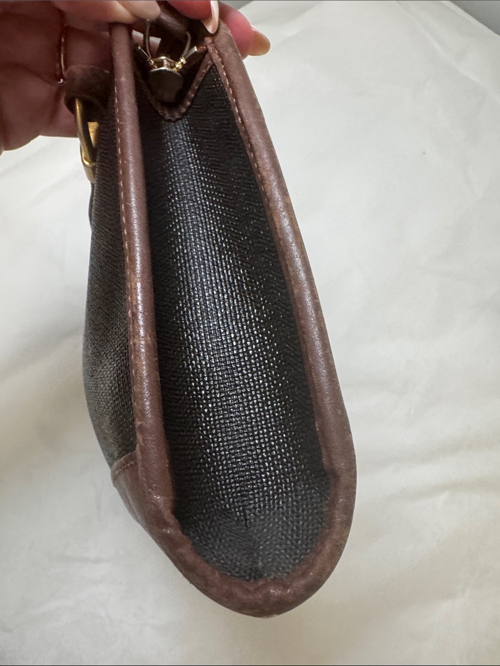 Dunhill unisex wristlet or carry bag Vintage - Picture 6 of 11
